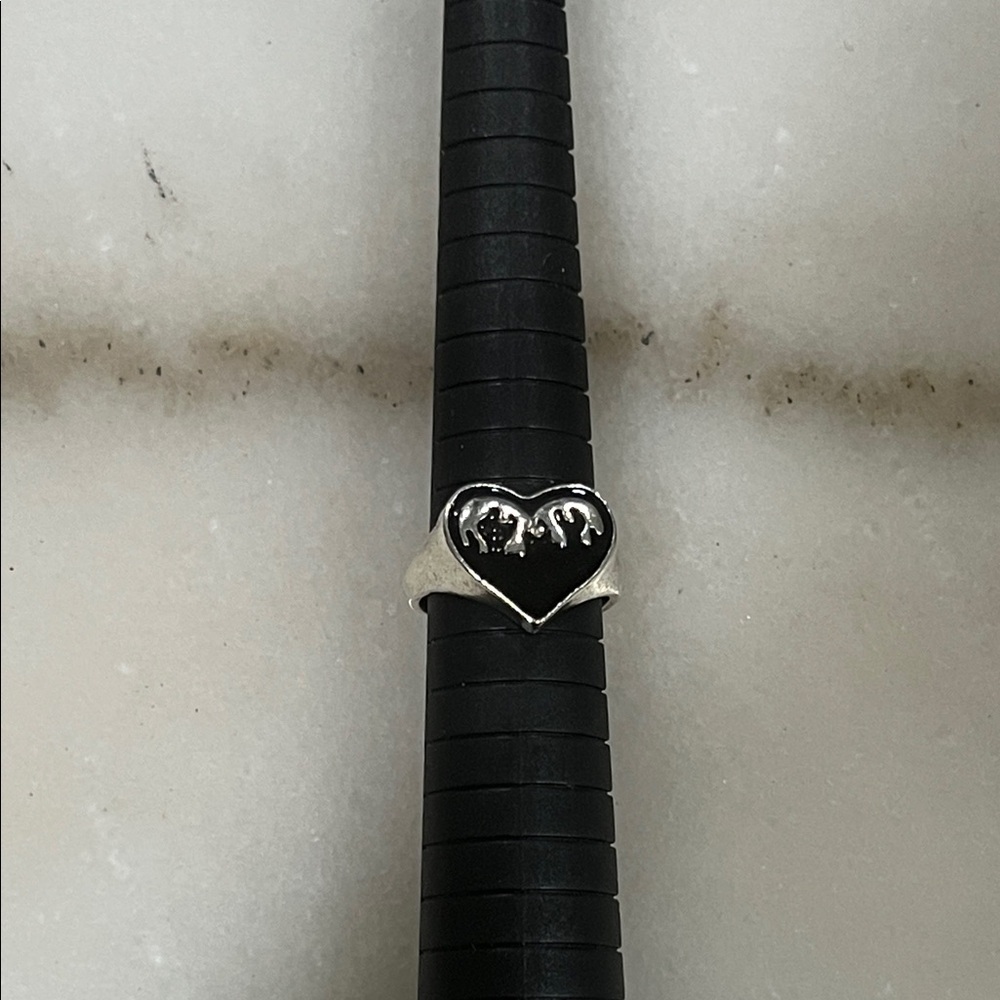 Artisan Silver Heart Ring
